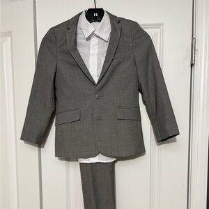 Appaman Gray Kids Matching Suit Set SZ 8